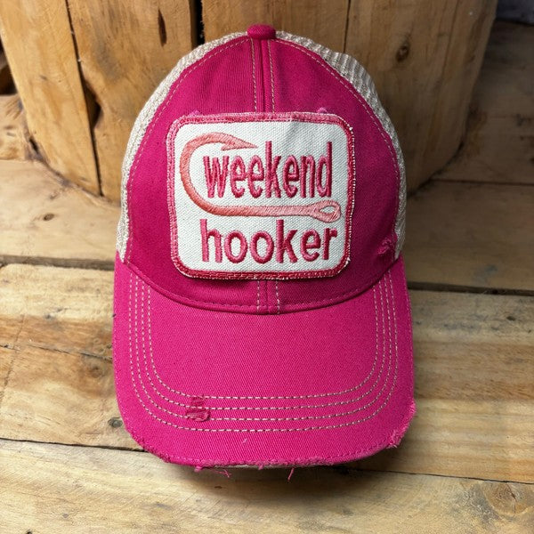 TEEK - Peach Pink Weekend Hooker Hat HAT TEEK FG   
