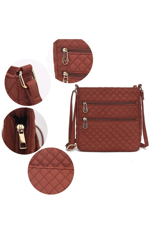 TEEK - MKF Collection Solid Quilted Cotton Bag BAG TEEK FG   
