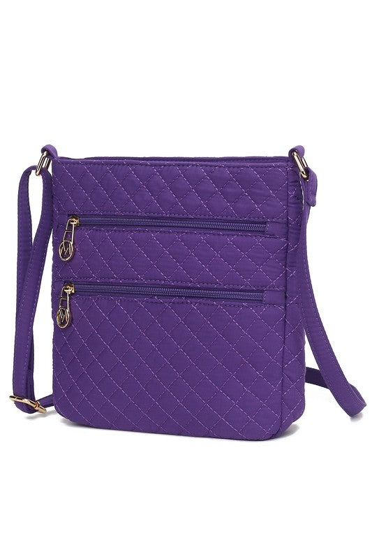 TEEK - MKF Collection Solid Quilted Cotton Bag BAG TEEK FG Purple  