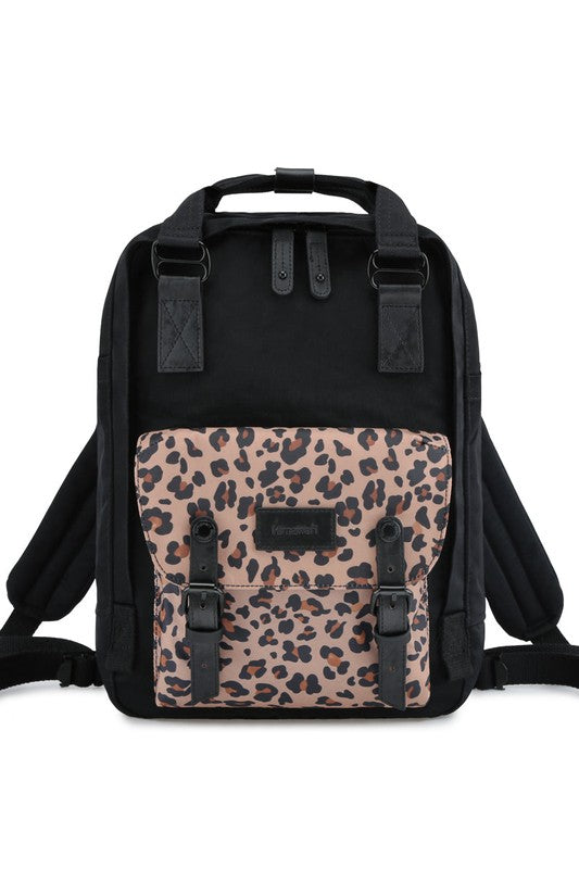 TEEK - 14.9 VINTAGE WATERPROOF BACKPACK-MULTI BAG TEEK FG BLACK/LEO  