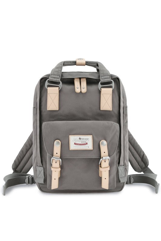 TEEK - 14.9 VINTAGE WATERPROOF SOLID BACKPACK BAG TEEK FG GREY  