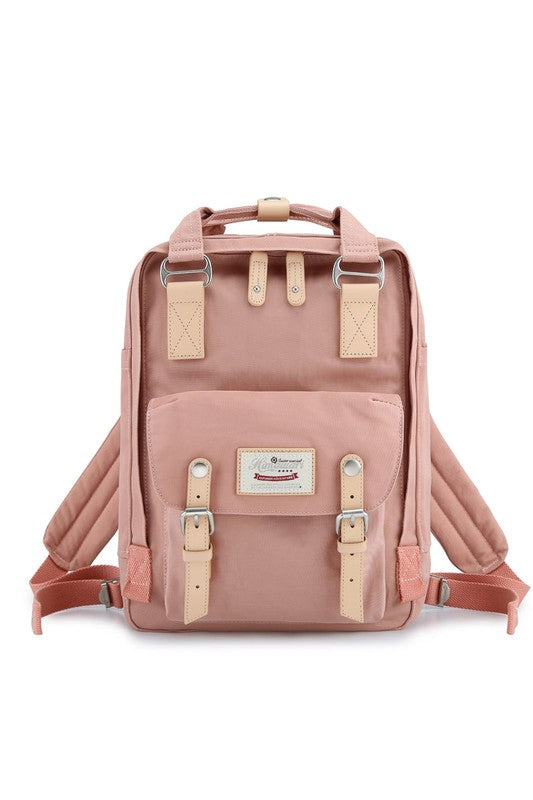 TEEK - 14.9 VINTAGE WATERPROOF SOLID BACKPACK BAG TEEK FG PINK LEMONADE  