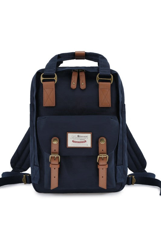 TEEK - 14.9 VINTAGE WATERPROOF SOLID BACKPACK BAG TEEK FG NAVY  