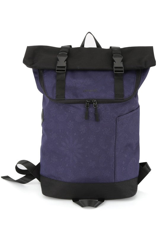 TEEK - COURIER-INSPIRED URBAN BACKPACK BAG TEEK FG NAVY  