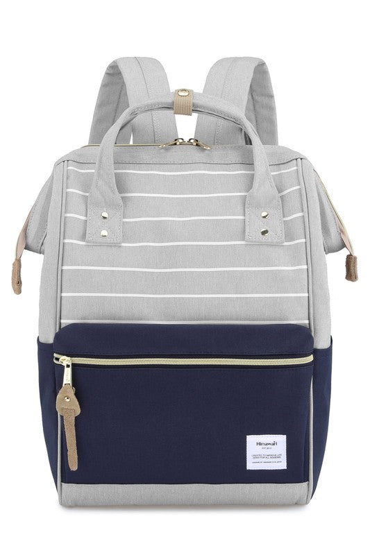 TEEK - Holly Daze 15'' Waterproof Backpack-Multi color BAG TEEK FG GREY/NAVY/STRIPE  