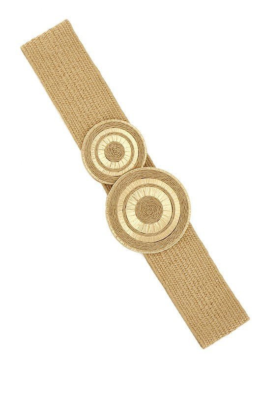 TEEK - Double Circle Elastic Belt BELT TEEK FG KHAKI  