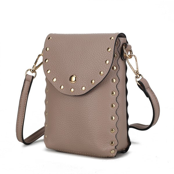 TEEK - MKF Filomena Vegan Leather Crossbody BAG TEEK FG Taupe