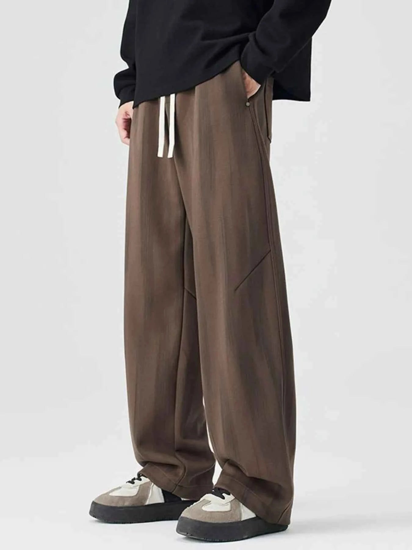 TEEK - Mens Plus Size Relaxed Fit Drawstring Casual Pants PANTS TEEK Trend