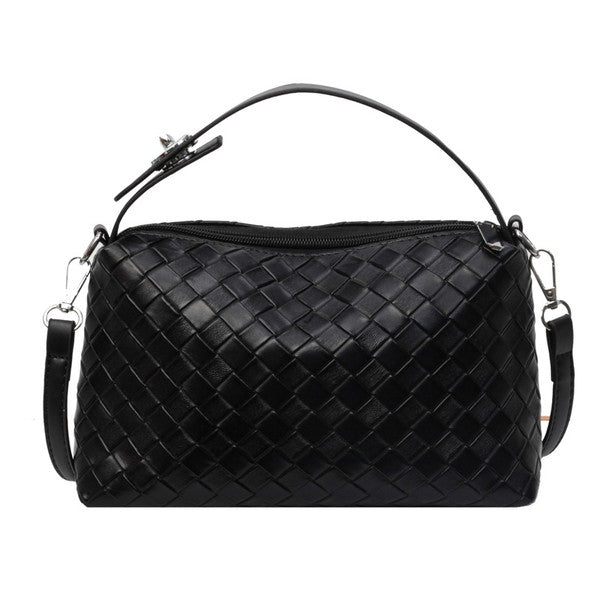 TEEK - Convertible Woven Crossbody Handbag BAG TEEK FG   