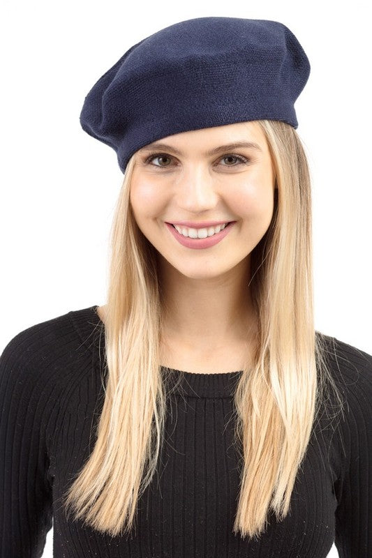 TEEK - French Girl Fashion Beret TEEK FG Navy