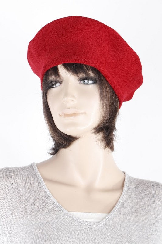 TEEK - French Girl Fashion Beret TEEK FG Red