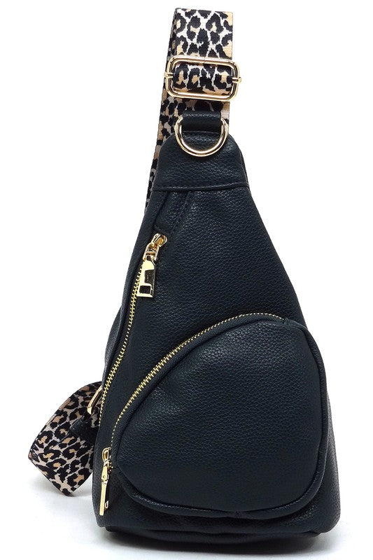 TEEK - Leopard Strap Sling Backpack BAG TEEK FG   