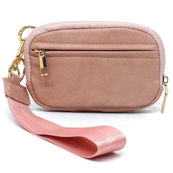 TEEK - Fashion Pouch Wallet Wristlet BAG TEEK FG BLUSH