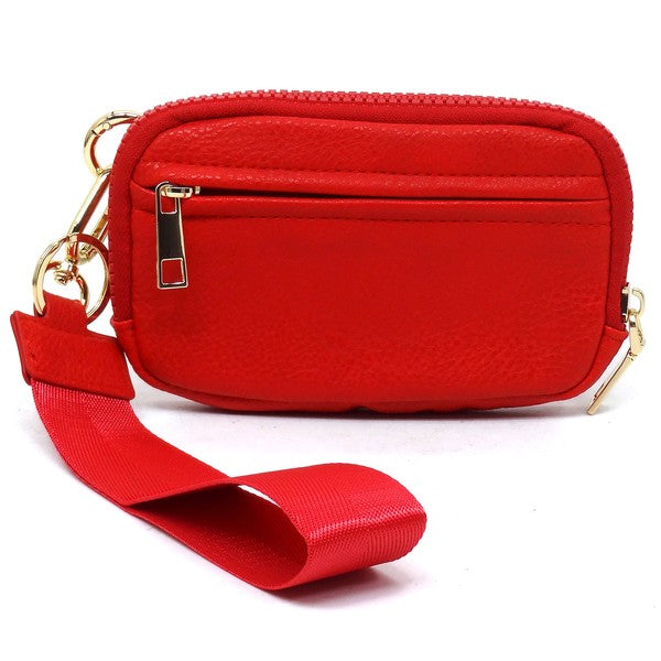 TEEK - Fashion Pouch Wallet Wristlet BAG TEEK FG RED