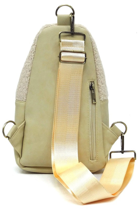 TEEK - Terry Fur Sling Bag Backpack BAG TEEK FG