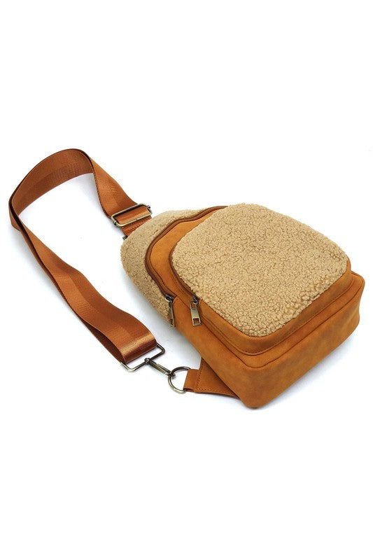 TEEK - Terry Fur Sling Bag Backpack BAG TEEK FG