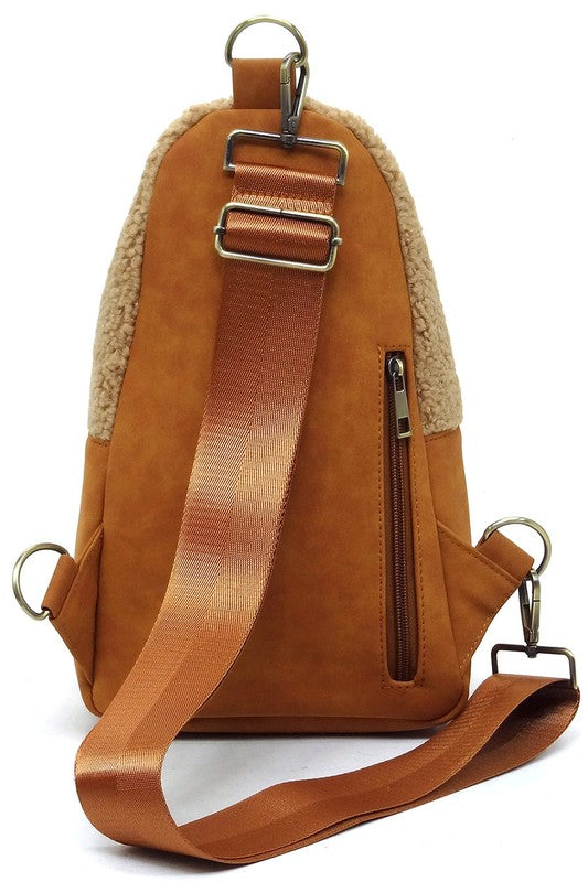 TEEK - Terry Fur Sling Bag Backpack BAG TEEK FG