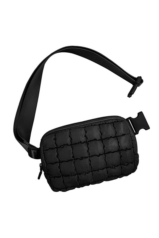 TEEK - Evyn Quilted Puffer Sling Belt Bum Bag BAG TEEK FG