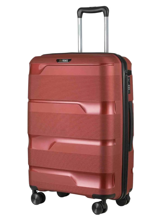 TEEK - 24-inch Red Hardcase Roller Luggage BAG TEEK SP