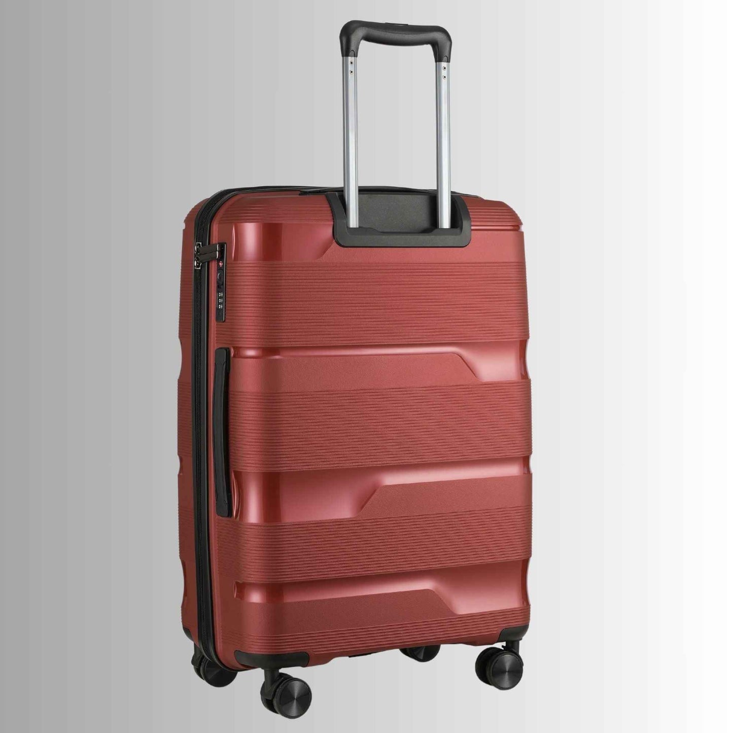 TEEK - 24-inch Red Hardcase Roller Luggage BAG TEEK SP