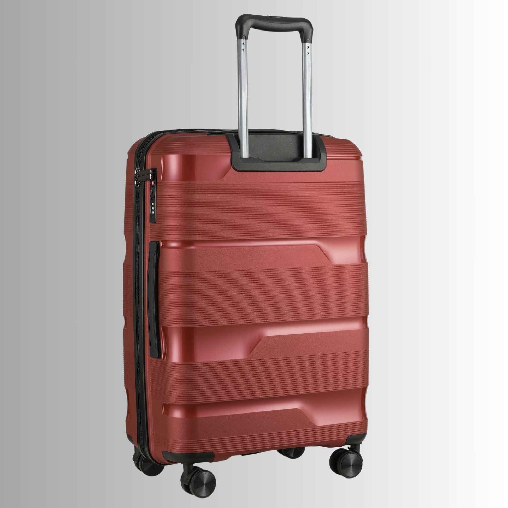 TEEK - 24-inch Red Hardcase Roller Luggage BAG TEEK SP