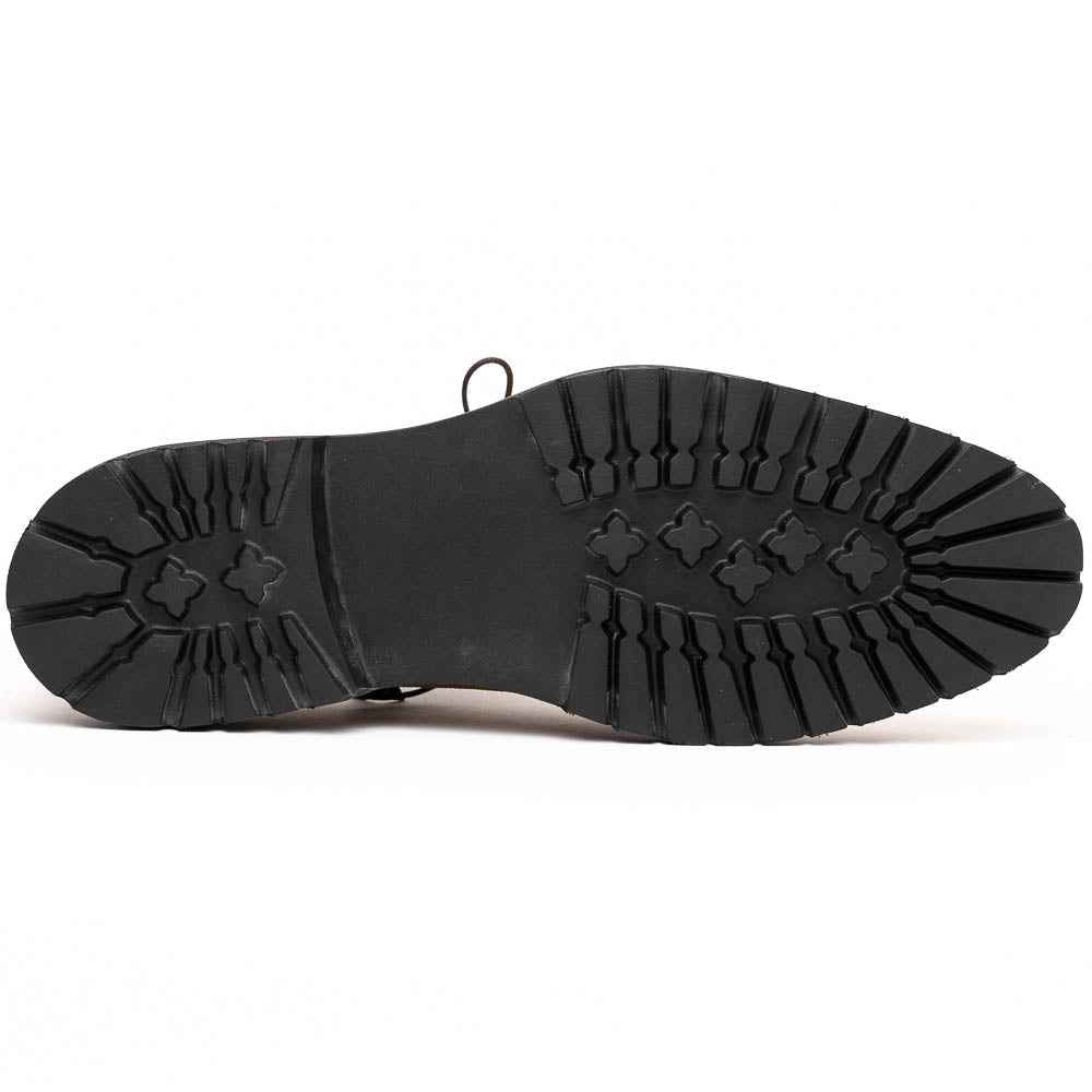 TEEK - 26-220-TOB CAMPO Sueded Goatskin Lace Up, Tobacco SHOES TEEK ZI