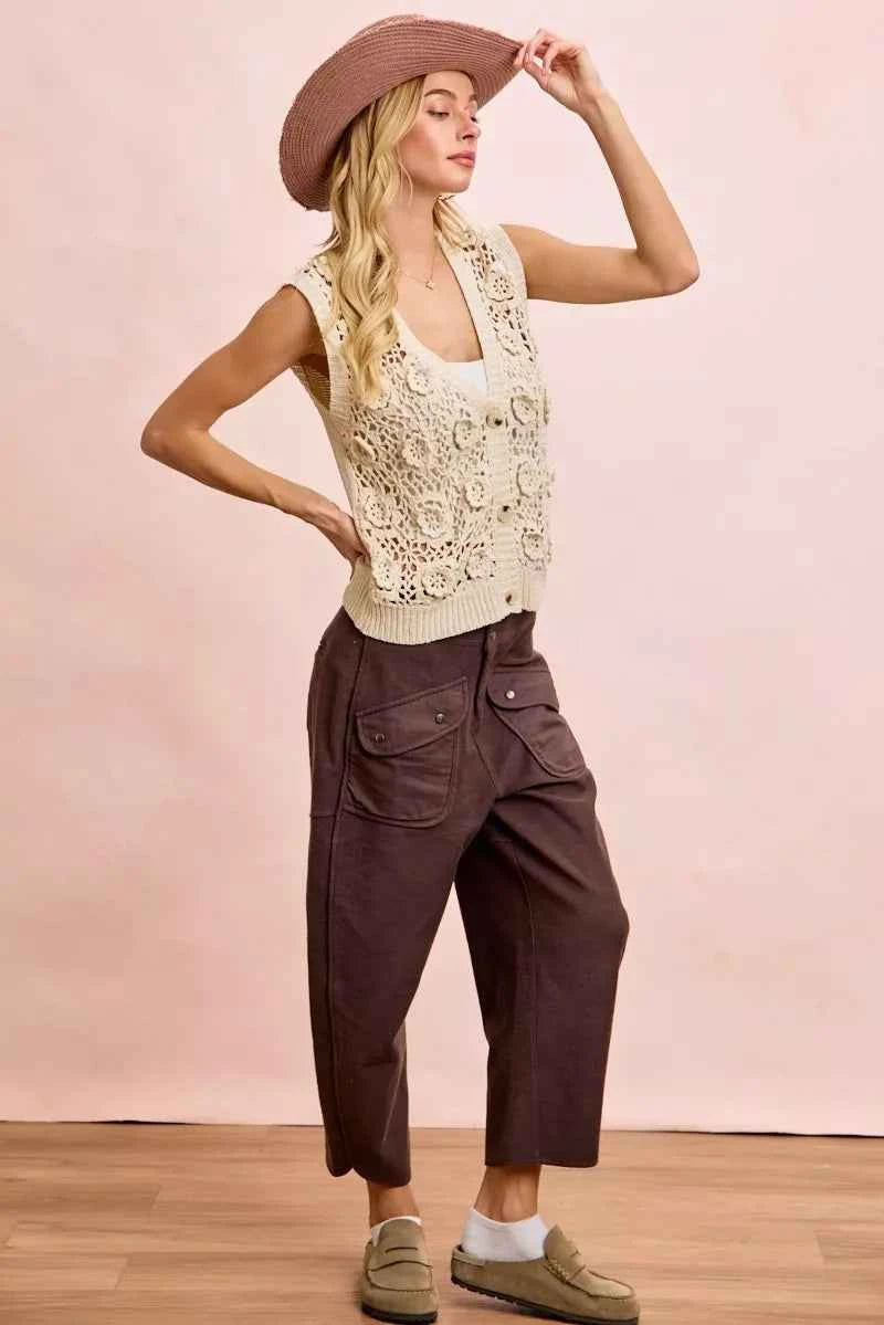 TEEK - Washed Terry Pants with Pockets PANTS TEEK Trend