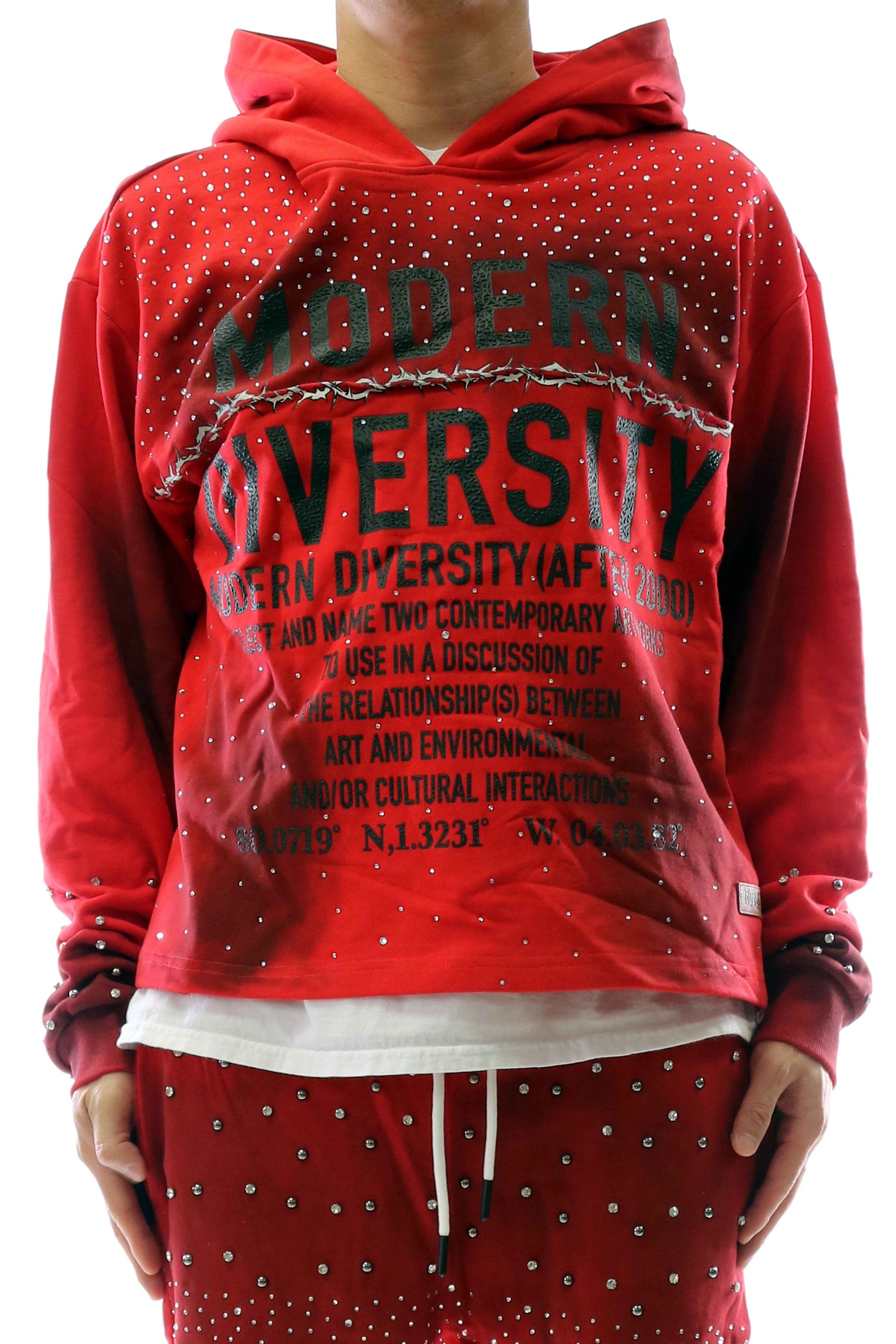 TEEK - SYNTH French Terry Long Sleeve Crop Top Pullover Hoodie only TOPS TEEK LTK S