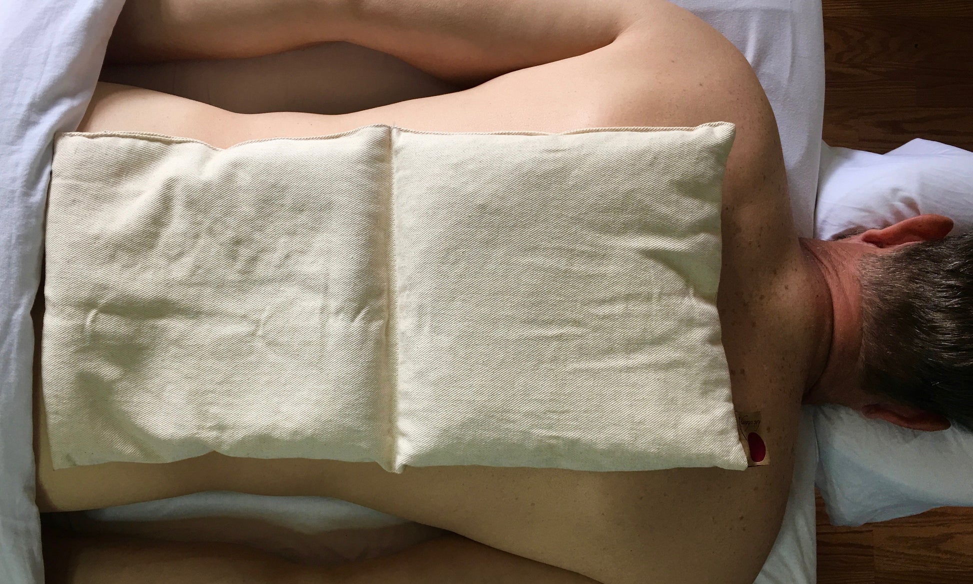 TEEK - Hot Cherry Double Square Pillow Natural Denim PILLOW TEEK HCP