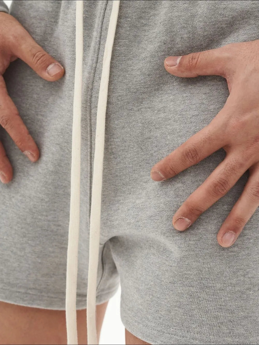 TEEK - Mens Drawstring Sweat Shorts SHORTS TEEK Trend Dark Gray M