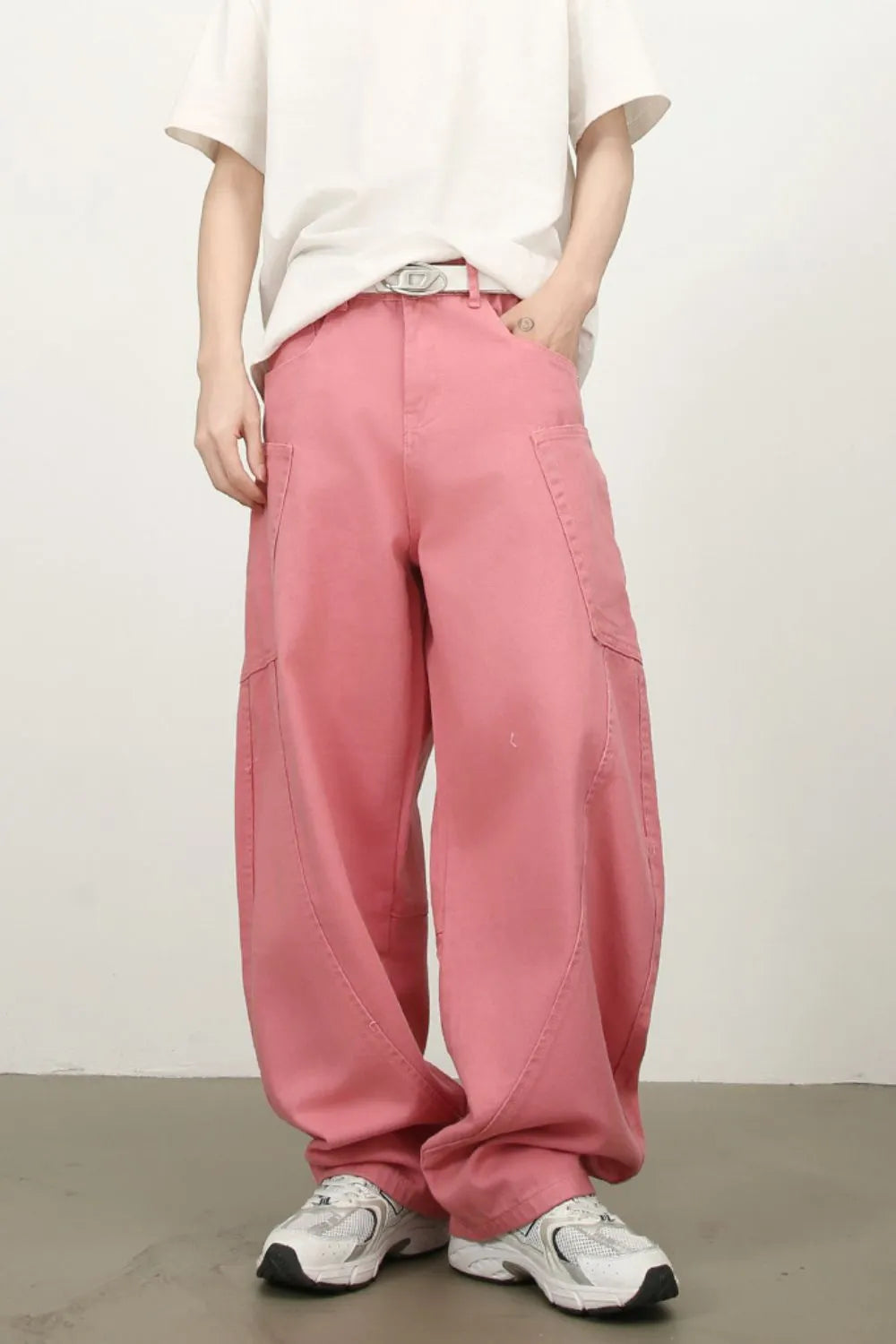 TEEK - Mens Mid Rise Wide Leg Jeans JEANS TEEK Trend