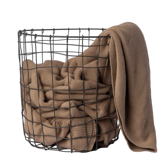 TEEK - 308 - Round Iron Basket HOME DECOR TEEK PB