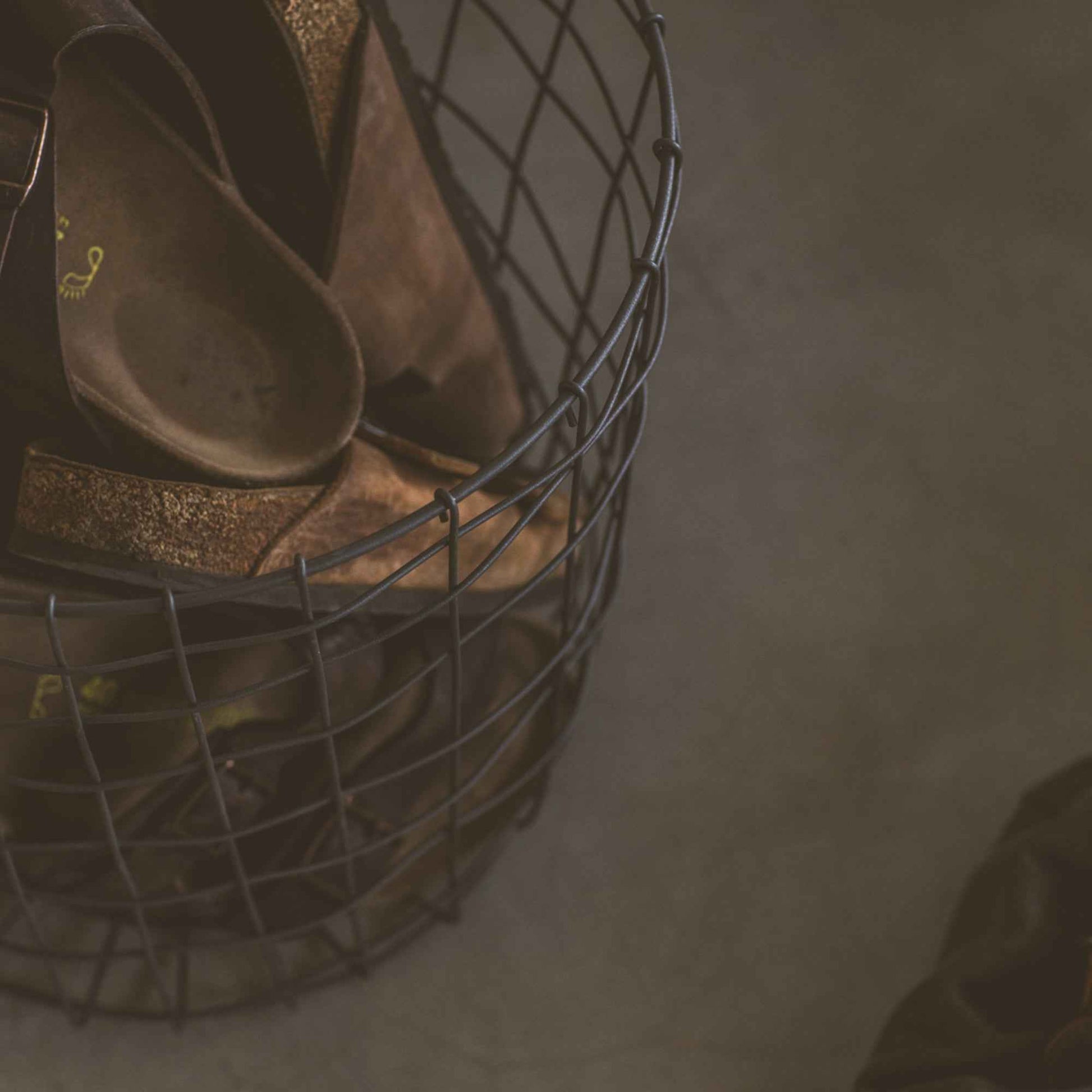 TEEK - 308 - Round Iron Basket HOME DECOR TEEK PB