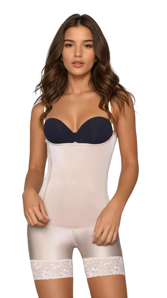 TEEK - Full Body Shapewear w/Side Closure LINGERIE TEEK VS