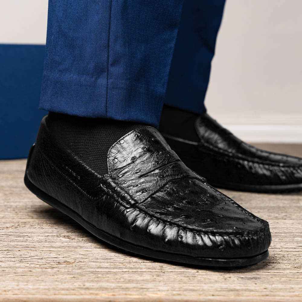 33-100-BLK MONZA Ostrich Quill Driver, Black Sale TEEK ZI