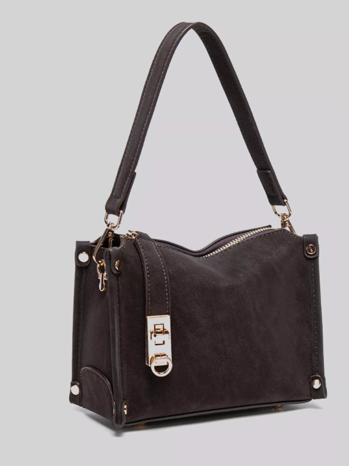 TEEK - PU Leather Crossbody Bag with Adjustable Strap BAG TEEK Trend