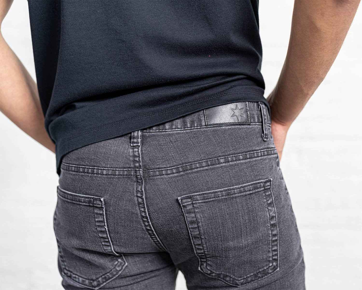 TEEK - Slim Fit Grey Wash JEANS TEEK DDA