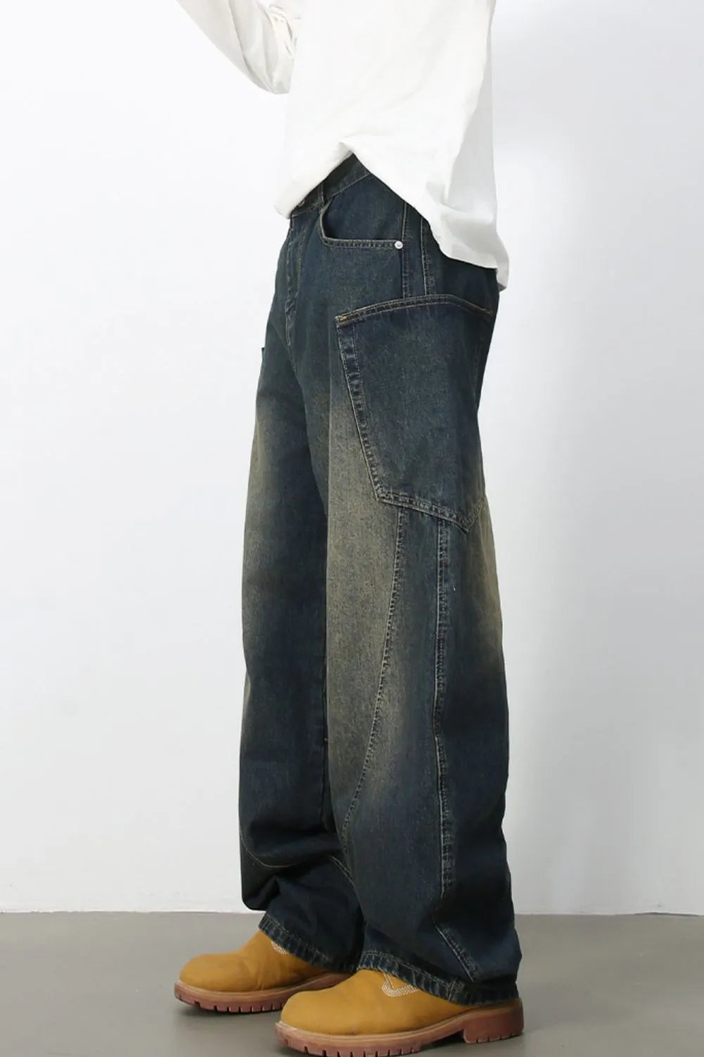 TEEK - Mens Woah Wide Leg Jeans TOPS TEEK Trend