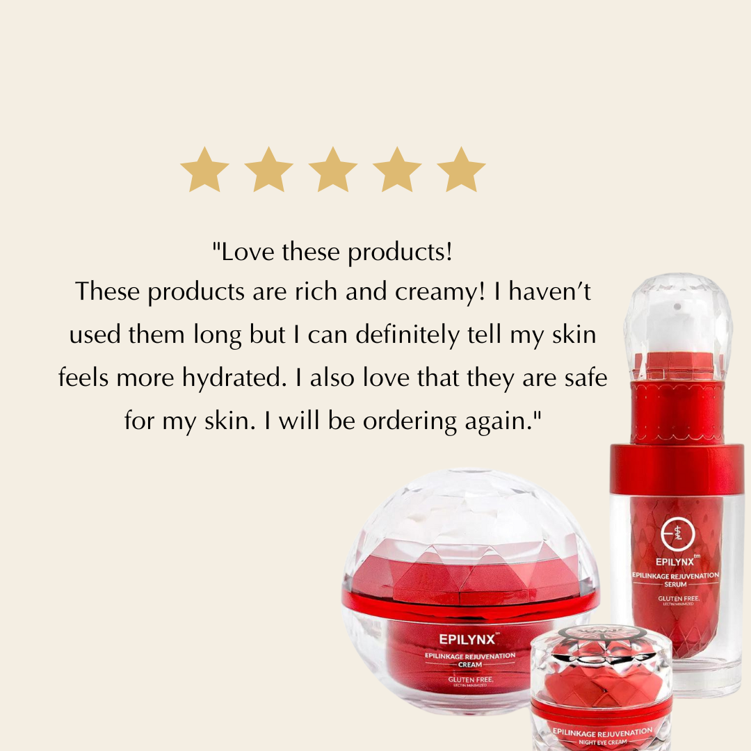 Firming & Brightening Anti-Aging Set – Hyaluronic Acid, Niacinamide & Peptide Complex Face Creams EpiLynx