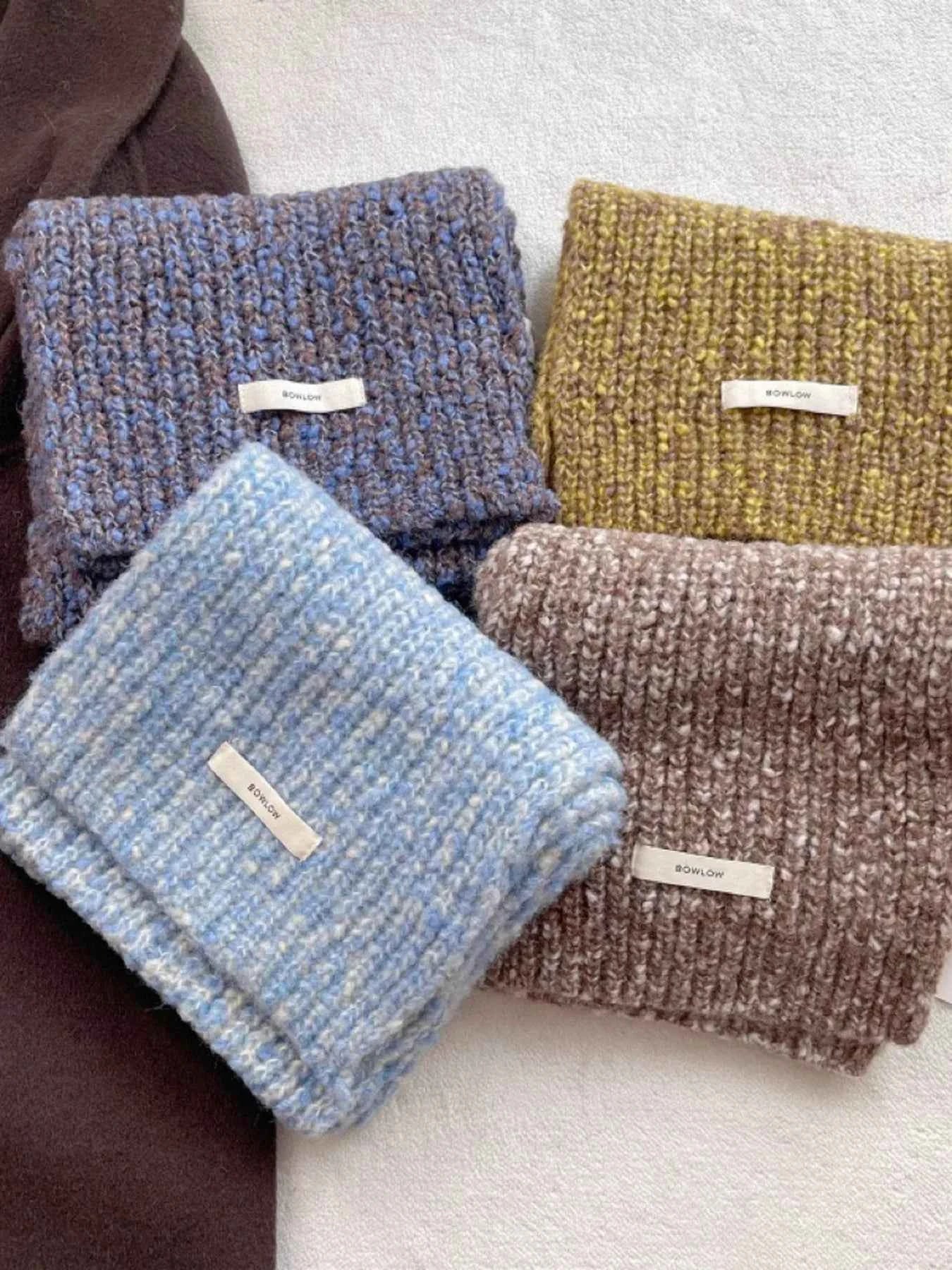 Cozy Knitted Winter Scarf Trendsi