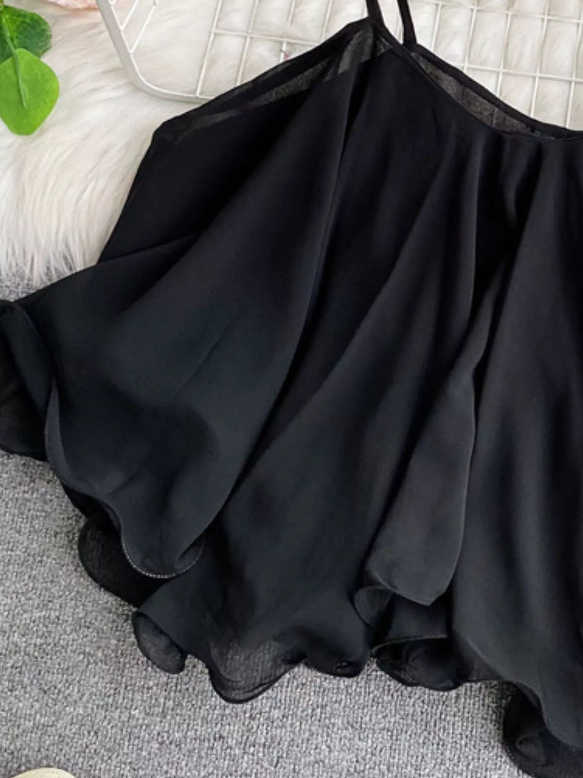 Ruffled Flowy Cami Trendsi