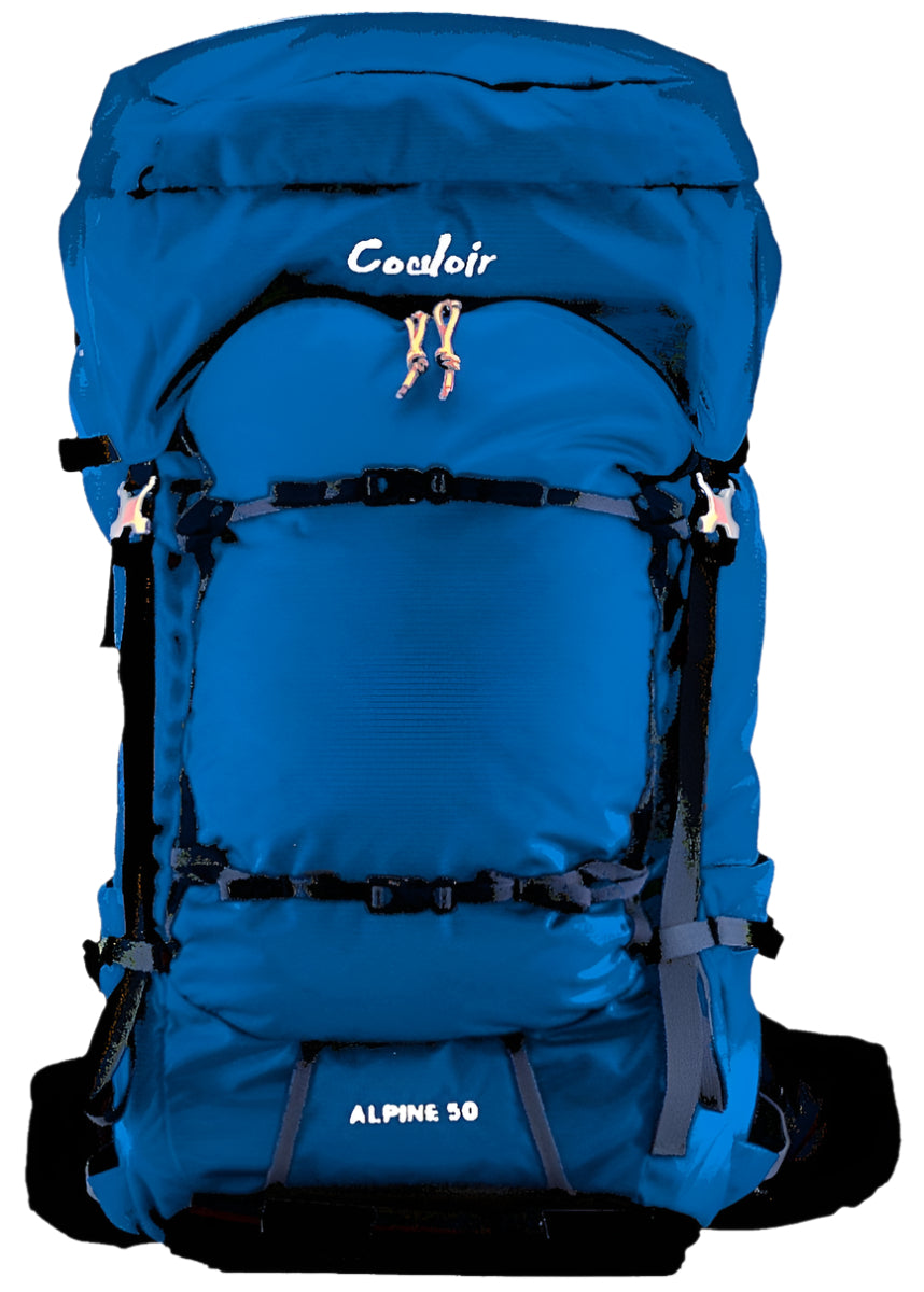 TEEK - 40 or 50 Liter Alpine Ski Pack BAG TEEK LHG Imperial Blue 40 Liter