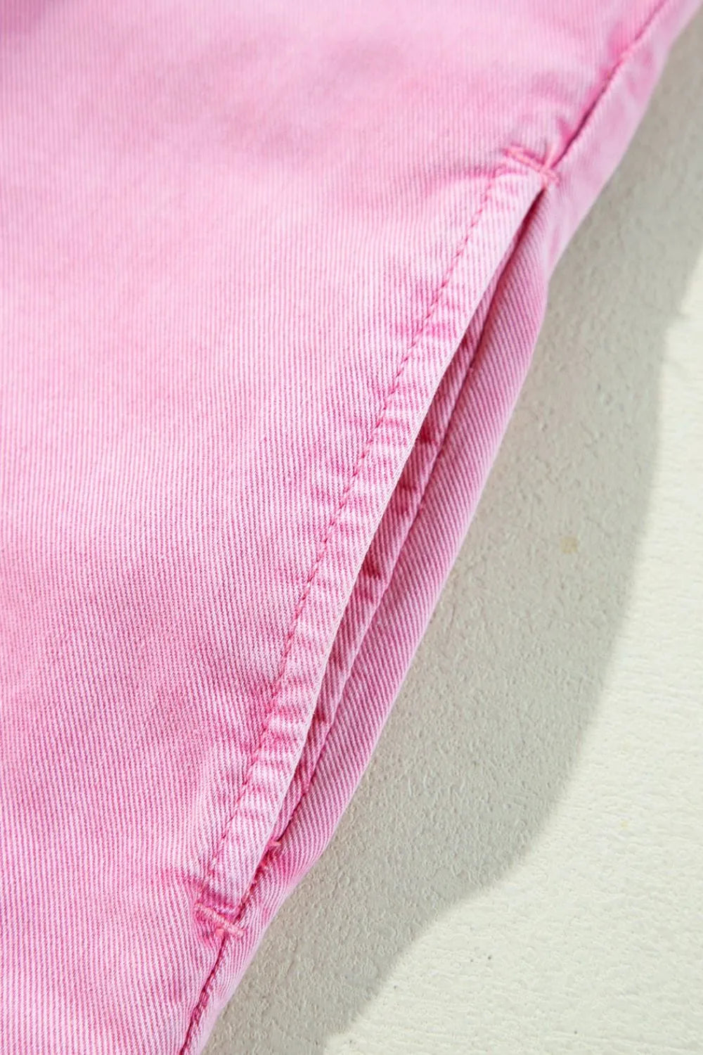 TEEK - Button Down Short Sleeve Denim Dress DRESS TEEK Trend