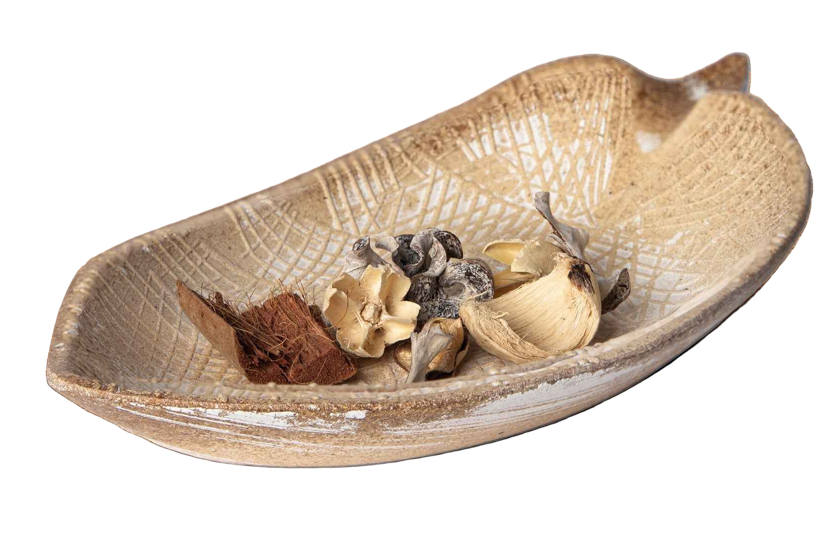 422 - Wood Leaf Shaped Tray Decorative Serving Platter Plate Dish Key Bowl Entryway Wood tray Porto Boutique