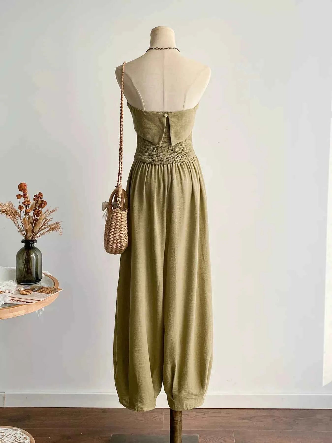 TEEK - Wide Leg Tube Jumpsuit JUMPSUIT TEEK Trend