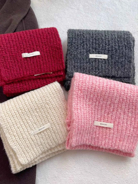 Cozy Knitted Winter Scarf Trendsi