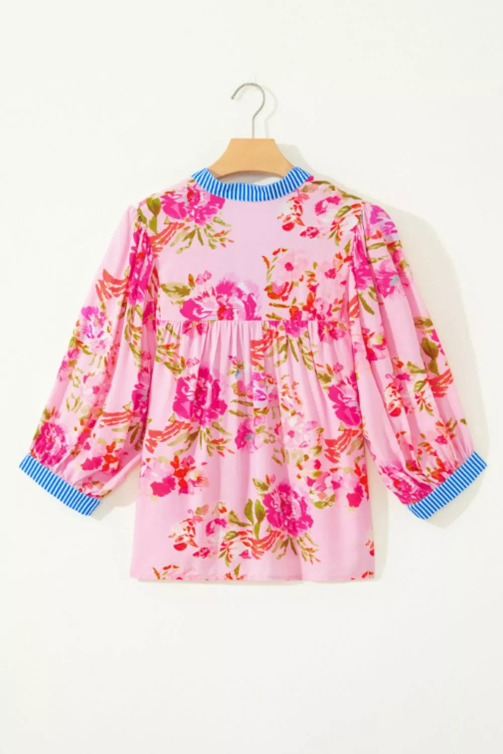 TEEK - Floral Print Relaxed Fit Blouse TOPS TEEK Trend