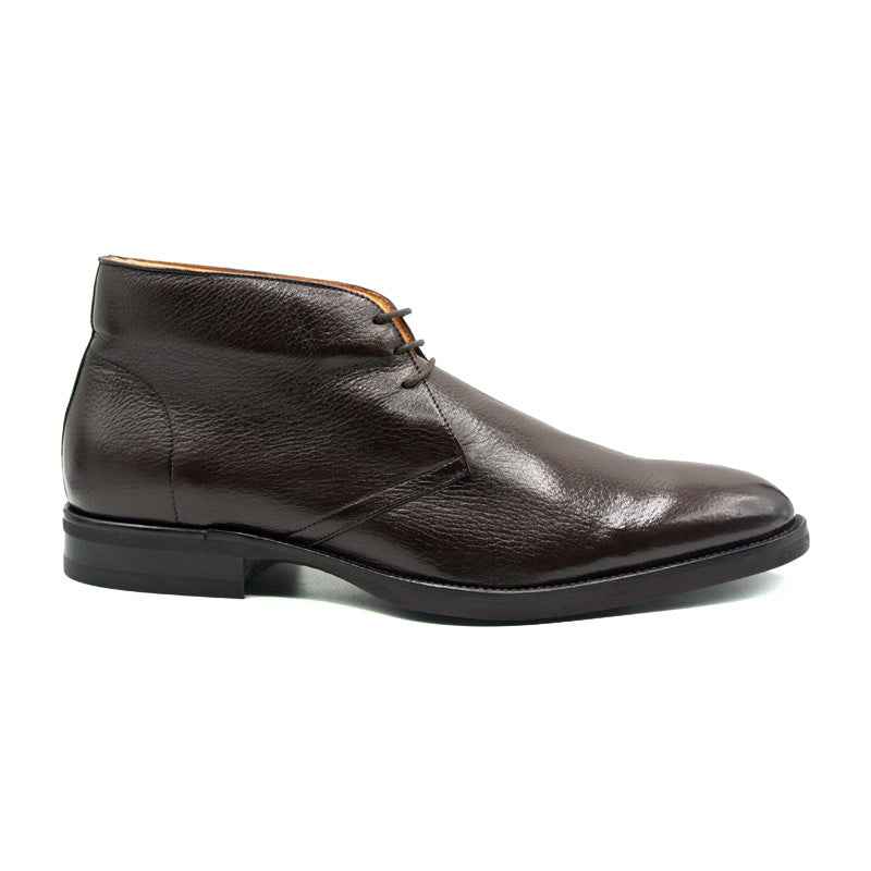 TEEK - 48-590-DBR MARCO Deerskin Chukka Boot, Dark Brown SHOES TEEK ZI Dark Brown 8.5 M