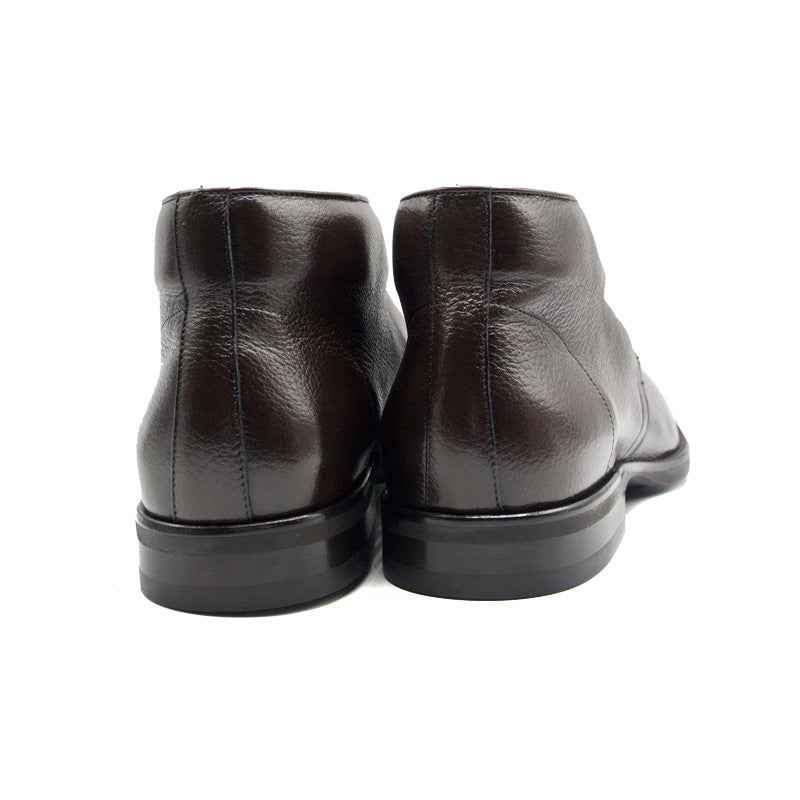 TEEK - 48-590-DBR MARCO Deerskin Chukka Boot, Dark Brown SHOES TEEK ZI
