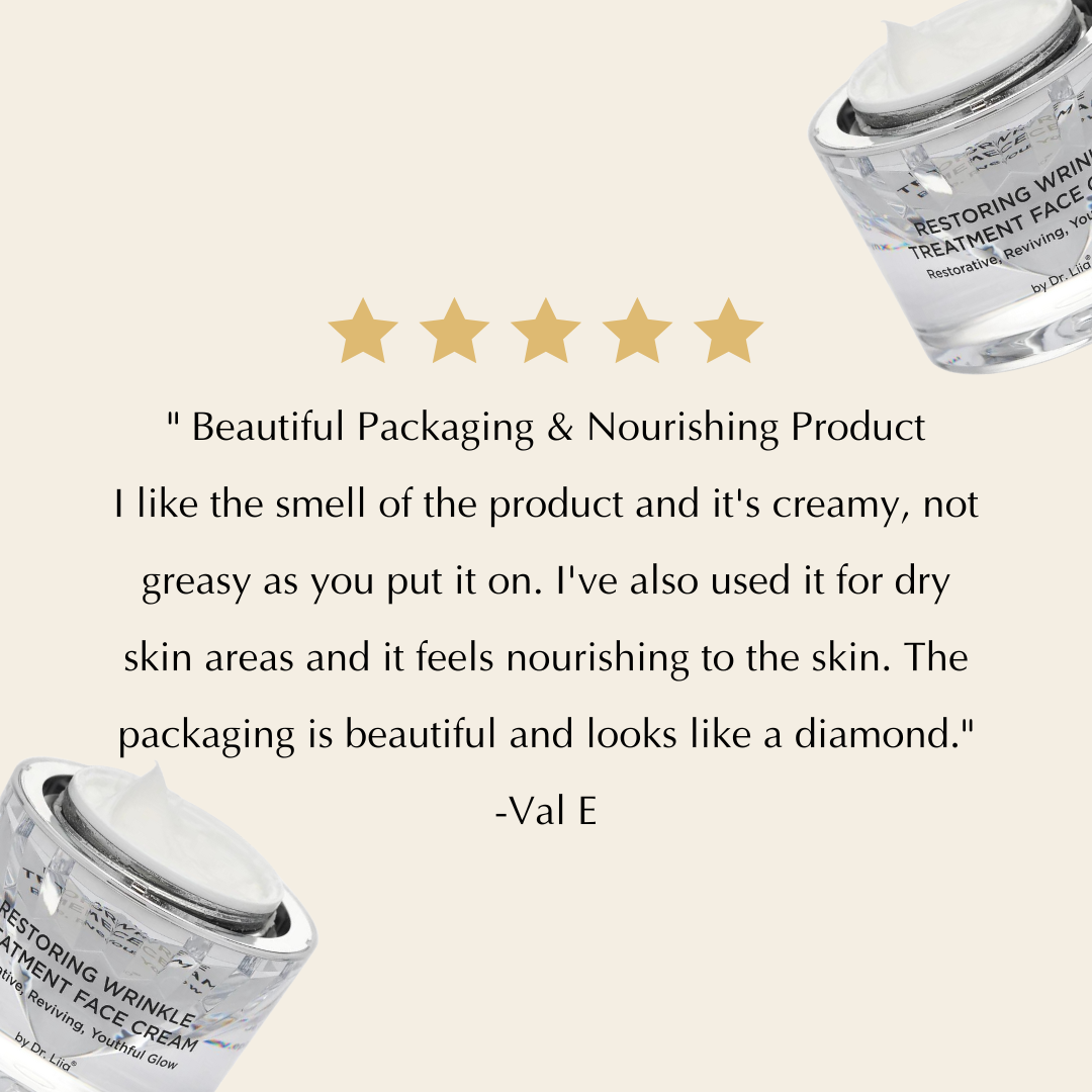 TEEK - Restoring Wrinkle Treatment Face Cream – Vegan, Hypoallergenic, Gluten-Free Anti-Aging Formula FACIAL SUPPLIES TEEK E